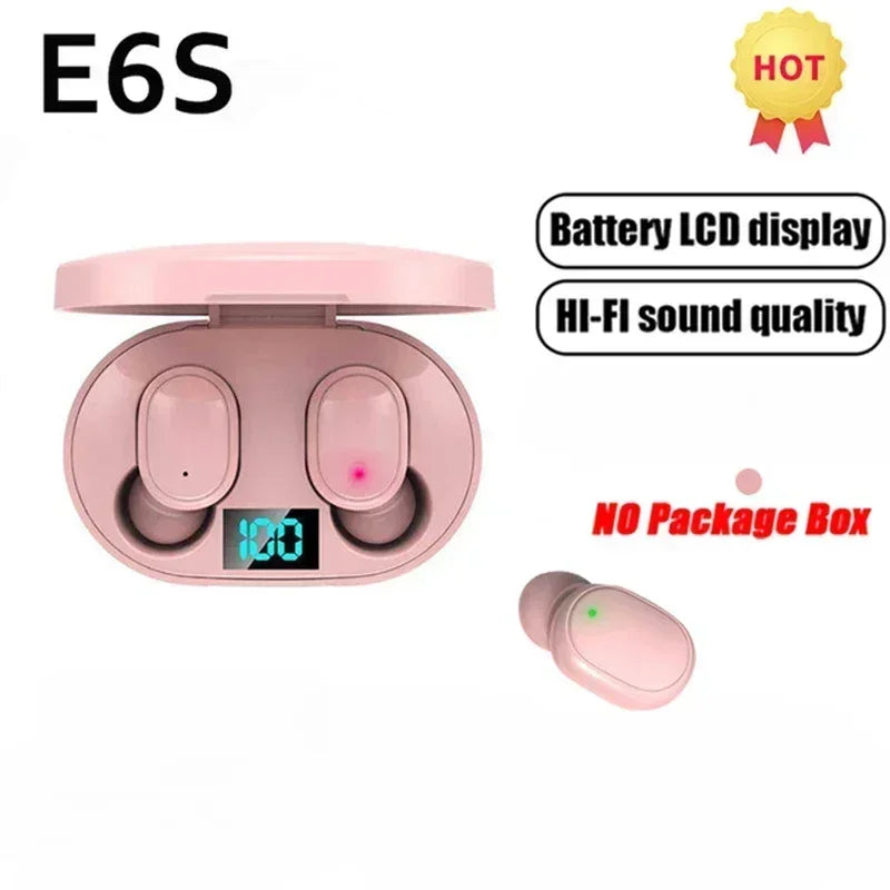Auriculares E6S Wireless